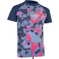 iON Capture Short Sleeve Rash Guard Bleu 14 Years Fille