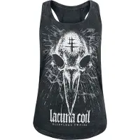 Lacuna Coil Top de - Sleepless - M - pour Femme - anthracite - Taille M
