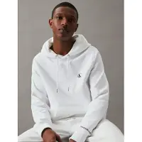 Calvin Klein Sweat-shirt 'Essential' noir / blanc