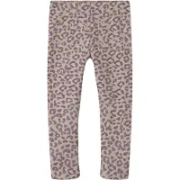 Name it Leggings 'NMFDavina' sable / violet foncé / rose