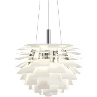 Louis Poulsen PH Artichoke Suspension - Ø 48 cm White | LED 3000-1800K D2W 41W | Wireless Bluetooth