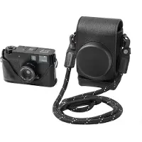 SmallRig 5219 Kit d'étui en cuir pour FUJIFILM X half, noir