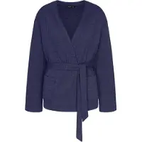Triumph Peignoir court ' Cozy Comfort Robe Top Quilted ' bleu