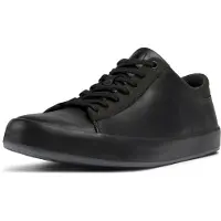Camper pour homme. K100231-027 Andratx Leather Sneakers black (41), Cuir, Noir, Plat, Lacets, Casuel