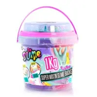 So Slime SSC148 Super Slime Mix' in Cube with SDO Decorations 1kg mix'in, Random Colours