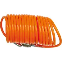 TOYA Tuyau pneumatique - - Spirale polyuréthane - 5x8 mm - 15 m - Flexible spiralé