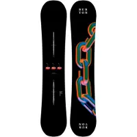 Burton - Snowboard all mountain - Cultivator Chain Link 2026 en Bois - Taille 165W cm - Noir