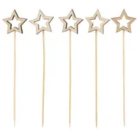 Papstar 100 Fingerfood - Picker 14 cm "Star"