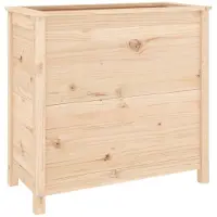 vidaXL Jardinière 82,5x40x78 cm bois de pin massif