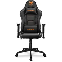 Cougar CGR-ELI-BLB Chaise de jeu Armor Elite, noire