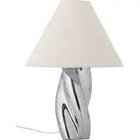 Bloomingville Lampe de table Silva argent