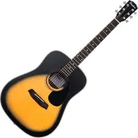 Pasadena PD-100 Sunburst Guitare acoustique