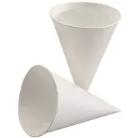 Papstar Gobelet pointu en papier de canne à sucrel