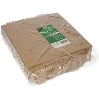 Papstar Plateaux "pure" pour gobelets à soupe, Contenant à usage unique, Marron