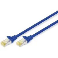 Digitus Câble patch , cat. 6A, S/FTP, 10,0 m, bleu