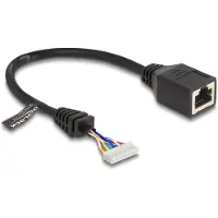 DeLOCK Kabel RJ45 Buchse zu Pfostenbuchse 2,00mm 8Pin Cat.5e