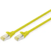 Digitus CAT 6A S/FTP Patchkabel, 5m, gelb