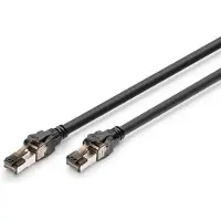 Digitus Patchkabel CAT 8.1 S/FTP 1,00m schwarz