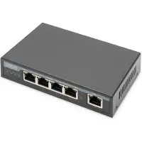 Digitus Dn-95128-1 Switch Argenté One Size / EU Plug 220V