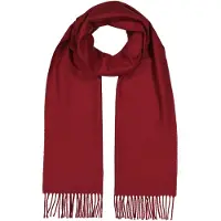 Gant pour homme. 9920203 Echarpe en laine rouge (OSFA), Casuel