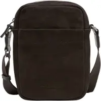 Marc O'Polo Cuir sac à épaule bandoulière Lovis Crossbody Bag Coffee marron foncé