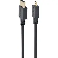 Gembird - Câble HDMI - 19 pin micro HDMI Type D mâle pour HDMI mâle - 4.5 m - noir