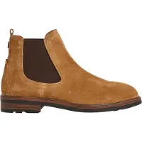 Pepe Jeans pour homme. PMS500001 Bottes en cuir Leeds Road (44), Plat, Casuel