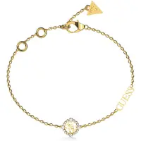 GUESS Bracelet 4G ELEMENT BRACELET, (18.50 cm, Acier inoxydable)