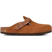 Birkenstock Sabots 'Boston LEVE' caramel