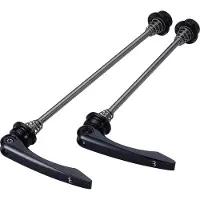 BBB Lightblock Quick Release Skewer Set Argenté 9 x 100 mm/10 x 130 mm