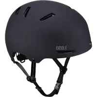 Bbb Casque Cycling Wave S (51-55cm) S, noir - casque de ville pour enfants, offrant une sécurité accrue.
