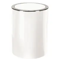 Kleine wolke Clap Mini, Poubelle, Blanc