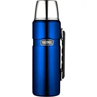 Thermos King Bouteille isotherme 1200 ml métalic bleu