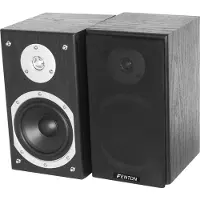 Fenton SHFB55B Paire d'enceintes Hifi de bibliothèque 140W - noir