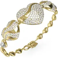 GUESS Jewellery JUBB04488JWYGS Armband Goudkleurig