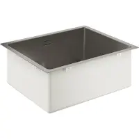 GROHE K700U 60-S Evier encastré Rectangulaire Acier inoxydable