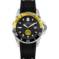 Jacques Lemans - BVB-07 - Montre Bracelet - Hommes - Quartz - Dortmund