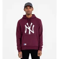 New Era Mlb Regular New York Yankees Hoodie Violet L