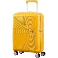American Tourister Soundbox Valise à 4 Roulettes Extensible 55 cm Golden Yellow