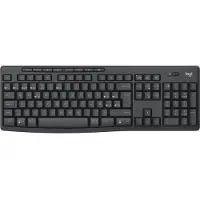 Logitech Mk370 Combo Wireless Keyboard And Mouse Noir