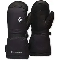 Black Diamond - Moufles d'alpinisme en GORE-TEX&reg; ePE et PrimaLoft - Absolute Mitts Black en Cuir - Taille S - Noir
