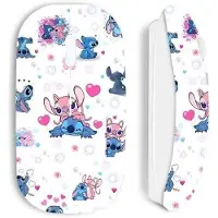 MANIACASE Souris - - Stitch Et Angel Dessin - Sans Fil - Design Ergonomique - Confort Optimal