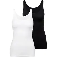 Calida Maillot de corps noir / blanc