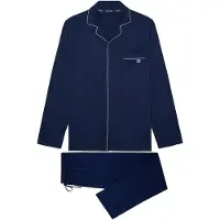 Hom Pyjama long ' Rafael ' bleu marine