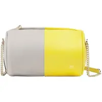 Dudu Toys Sac à bandoulière 'Abigail' citron vert / taupe
