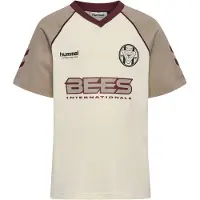 Hummel T-Shirt fonctionnel beige clair / beige foncé / lie de vin / noir