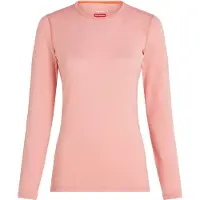 Icebreaker Merino 260 Tech Crewe Long Sleeve Base Layer Rose L Femme