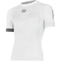 MB Wear Freedom Spring Short Sleeve Base Layer Blanc S Homme