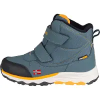 TROLLKIDS Bottes d'hiver Hafjell pour enfants, chaussures d'hiver pour garçons, couleur bleue, modèle de loisirs