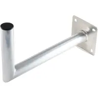 S-Conn S/CONN maximum connectivity Support mural d'antenne SAT, ALU, 550 mm x 250 mm, tube 50 x 2,5 mm (89823-1)
